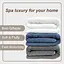 Полотенце XL Lovely Svi - хлопок/махра - 600 GSM- Синий 80х160 см(310124) - миниатюра 5