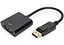 Перехідник Digitus ASSMANN DisplayPort to VGA (AK-340403-001-S) - мініатюра 1