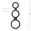 Эрекционное кольцо Boners Triple Cock Ring 18 см серый - миниатюра 5
