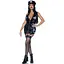 Виниловый костюм полицейской Leg Avenue Vinyl Naughty Cop Black S - миниатюра 4