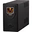 Источник бесперебойного питания 2E DD2000, 2000VA/1200W, LCD, USB, 2xSchuko - миниатюра 1