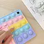 Чохол SoftGel Kids дитячий pop-it Samsung Galaxy Tab A9+ Plus SM X210 X215 X216 Веселка Фіолетовий - мініатюра 6
