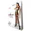 Ажурный бодистокинг с чулками Passion BS082 black One size - миниатюра 9