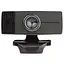 Веб-камера Gemix T20, 1.3Mp, 1280x720/30 fps, мікрофон, USB 2.0, фіксований фокус, 1.5 м, багатофункціональний затискач чорна - мініатюра 1