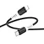 Дата кабель Hoco X82 Silicone Type-C to Lightning 20W (1m) Black - миниатюра 3