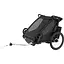 Дитяча коляска Thule Chariot Sport 2 Double (Black) (TH 10201031) - мініатюра 7