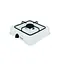 Настільна плита газова DR105G White таганок газовий, Dario 87792 - мініатюра 1
