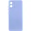 Чехол TPU GETMAN Liquid Silk Full Camera для Motorola Moto E13 Сиреневый / Light purple - миниатюра 1