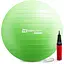 Фитбол Hop-Sport 85см зеленый + насос 2020 - миниатюра 7