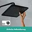 Душова система Hansgrohe Vernis Shape Showerpipe 240 1jet EcoSmart з термостатом Matt Black 26429670, Чорний матовий - мініатюра 5