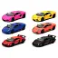 Металева інерційна легкова модель Lamborghini 5" матова, відкриваються двері (В асортименті) - мініатюра 3