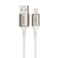 Кабель Proove Flex Metal USB to Lightning 2.4A (1m) white (CCFM20001102) - мініатюра 1
