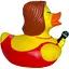 Утка FunnyDucks Певица (1331) - миниатюра 5