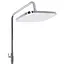 Душевая система универсальная Qtap Gemini Chrome/White с изливом QTGEM111CRW45687 - миниатюра 4