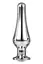Анальна пробка Gleaming Love Pleasure Plug M 11 см (срібляста) - мініатюра 2