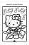 Хеллоу Кітті. Розмальовка з наліпками - миниатюра 4