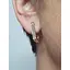 Золотые серьги Favoritum с алмазной гранью. 210178_А - миниатюра 4