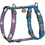 Шлея для собак Waudog Nylon анатомічна H-подібна з QR-паспортом, світловідбивна, малюнок "Супермен Ретро", пластиковий фастекс, L - мініатюра 1