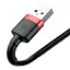 Кабель Baseus Cafule Cable USB For iP 2A 3m Red+Black - мініатюра 4
