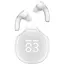 Наушники Acefast T9 Crystal Air bluetooth earbuds Porcelain White - миниатюра 1