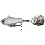 Тейл-спінер Savage Gear Fat Tail Spin 55 mm 9 g White Silver - мініатюра 1