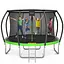Батут с внутренней сеткой 4FIZJO Premium 14FT 435 см 4FJ0606 Black/Green (P-5907739314192) - миниатюра 1