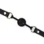 Кляп Liebe Seele Organosilicon Ball Gag 4.3 см чорний - мініатюра 3