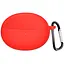 Чохол-накладка DK для Oppo Enco Free 3 Silicone Candy Friendly з карабіном (016036) (red) - мініатюра 1