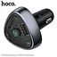 Адаптер автомобільний Hoco with Bluetooth FM Road treasure E51 18W - мініатюра 4