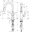 Смеситель для кухни Hansgrohe Talis S 72815000 Хром - миниатюра 2