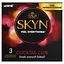 Ароматизированные презервативы Unimil Skyn Cocktail Club безлатексные 3 шт. - миниатюра 3