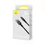 Кабель Baseus Tungsten Gold Fast Charging Data Cable USB to Type-C 100W 1m Black (CAWJ000001) - мініатюра 6
