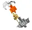 Клавіатура ігрова механічна HATOR HTK-561ENG US Layout White Gravity TKL Orange - мініатюра 12