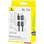 Дата кабель Baseus Versatile Two-for-Two USB/Type-C to Type-C/Lightning 60W (0.6m) (P10383000) Cosmic Black - мініатюра 4