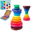 Деревянная игрушка Балансир Limo Toy MD 1935 кольца-камни, 12 штук - миниатюра 1