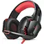 Навушники REAL-EL GDX-8000 Vibration Surround 7.1 Backlit black-red (EL124100017) - мініатюра 1