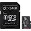 Карта пам'яті Kingston 16GB microSDHC Industrial C10 A1 pSL C Card + SD Adapter SDCIT2/16GB (SDCIT2/16GB) - мініатюра 1