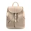 Кожаный женский рюкзак Олсен светло-бежевый - миниатюра 9