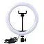 Кільцева лампа для блогерів 26 см з тримачем для телефону 26 см - мініатюра 1