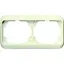 Рамка Brille для 2 выключателей 1722-22G Alpha Nea - миниатюра 1