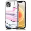 Чохол NALIA из закаленного стекла для iPhone 12 Pro Max, жесткий чехол-бампер с мраморным дизайном - мініатюра 2