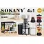 Соковыжималка Sokany SK-4009 для фруктов овощей 2 скорости 800 Вт серая - миниатюра 3