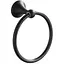 Тримач для рушника кільце Rea 332867A black REA-06922 Чорний матовий - мініатюра 1