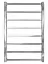 Водяной полотенцесушитель Mario Inox Токио 770x530/500 1.7.044615.P, Хром, нижнее - миниатюра 2