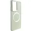 TPU чохол Bonbon Metal Style with MagSafe для Samsung Galaxy S23 Ultra Білий / White - мініатюра 1