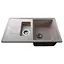 Гранитная мойка Globus Lux Izeo миндаль780x500мм-А0008 000008010, Терра - миниатюра 2