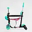 Дитячий скутер 5 в 1 Best Scooter L-S78415 бірюзовий - мініатюра 2
