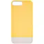 Чехол TPU+PC Bichromatic для Apple iPhone 7 plus/8 plus 5.5 Creamy-yellow/White - миниатюра 1