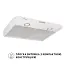 Вытяжка плоская PERFELLI PL 6002 W LED - миниатюра 2
