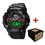 Наручные часы мужские 001RDSSO ССО Чорные с красным + Коробка Patriot acs0031079 - миниатюра 1